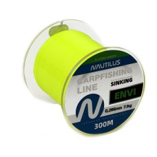 Леска Nautilus Envi Fluoro Green 300м 0,309мм